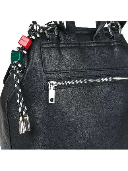 Desigual Batoh Half Logo Luena Mini' čierna