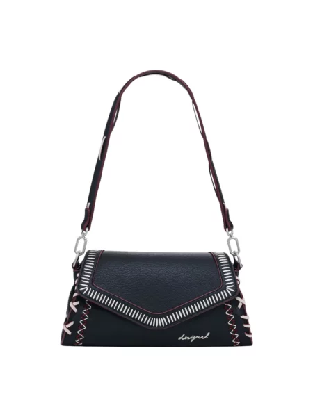 Desigual torebka MANHATTAN PESPUNTES Z czarny
