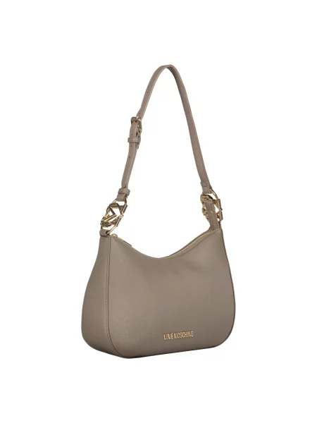 Torebka Love Moschino pikowana brązowa