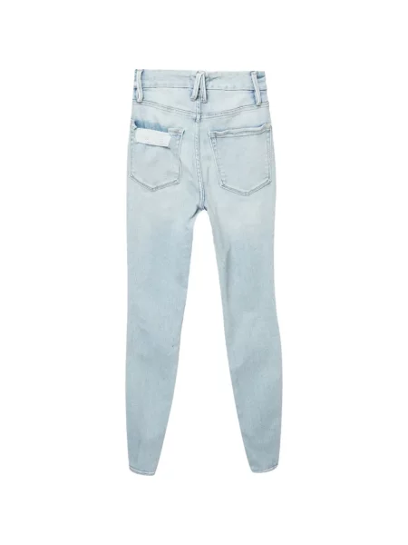 Skinny fit džínsy Good American modrá