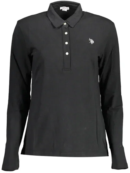 Polo U.s. Polo Assn. cu mâneci lungi negru