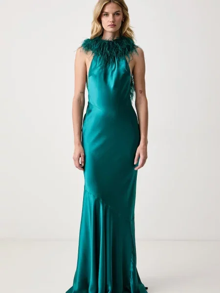 Retrofete rochie evazată cu acetat Brisbane