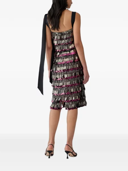 Top Carolina Herrera cu paiete negru