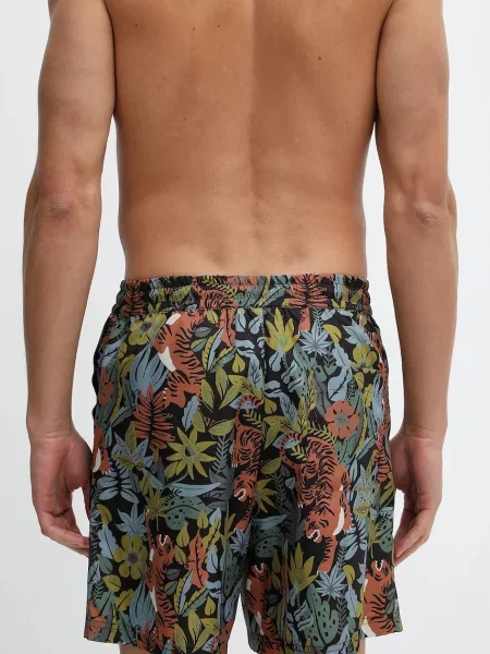 A.P.C. szorty kąpielowe Short Bobby multicolor zielone