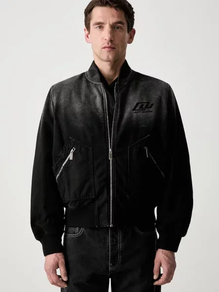 Off-White geacă bomber din pentru bărbați alb
