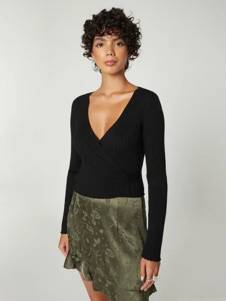 A LOT LESS Tricou Teresa' negru
