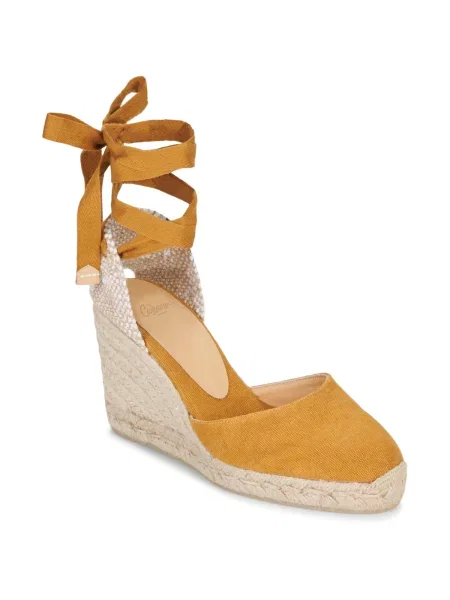 Espadrile Castaner rumena