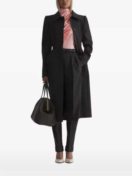 Top Mugler fără mâneci roz