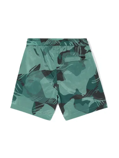 Kąpielówki dziecięce Stone Island zielone