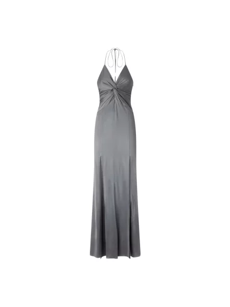 Sukienka maxi Pinko szara