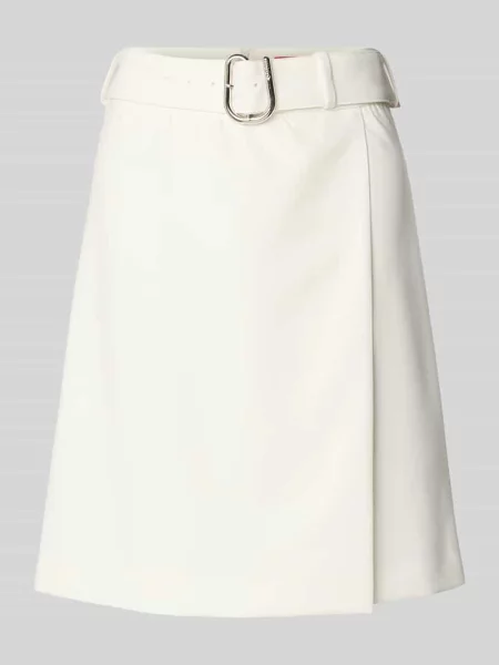 HUGO Spódnica mini Ronea Kobiety jednolity 36 biały