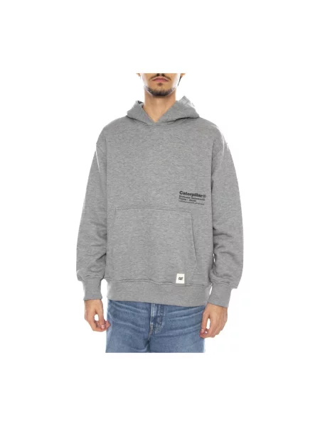 Bluza z kapturem Cat z kapturem szara