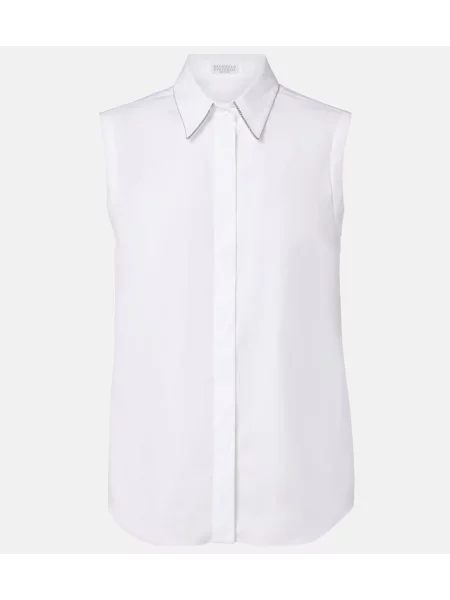 Top Brunello Cucinelli biały