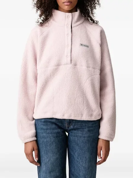 Fleece πουλόβερ Columbia ροζ