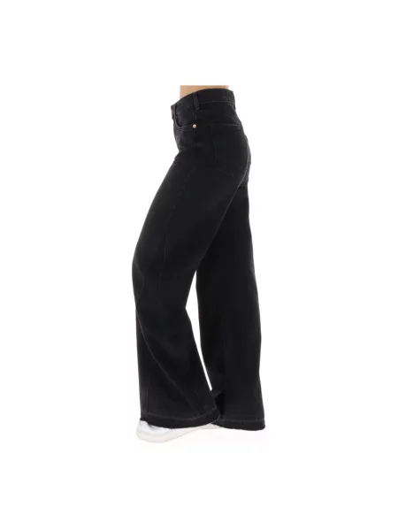 Szerokie jeansy Pepe Jeans czarne