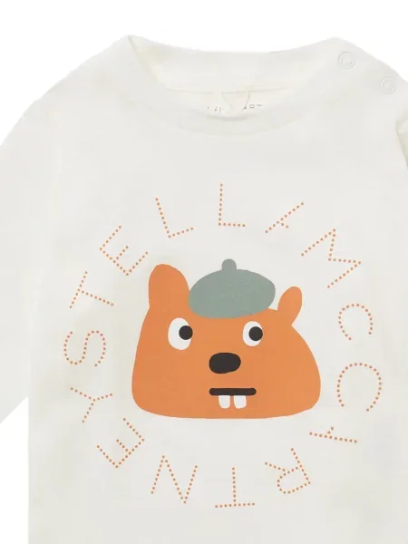 Koszulka dziecięca Stella Mccartney biała