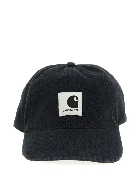 Șapcă Carhartt Wip din canvas cu autograf negru