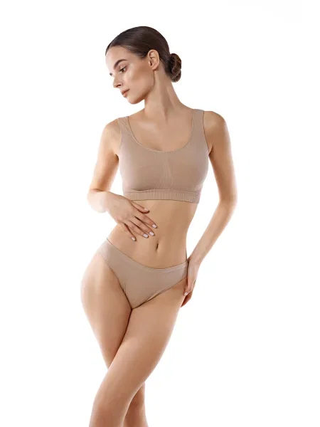 Топ Siela SITOPN поліамід/еластан бежевий