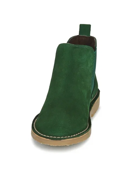 Pantofi copii Citrouille Et Compagnie verde