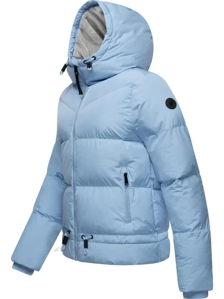 Ragwear Funkcinė striukė Briony mėlyna / šviesiai mėlyna / šviesiai pilka