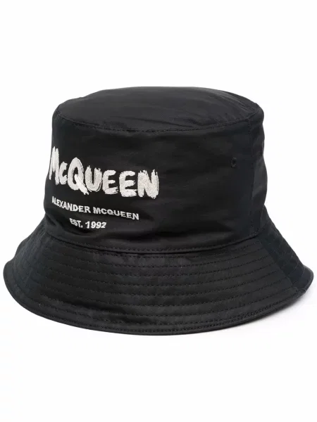 Pălărie Alexander Mcqueen negru