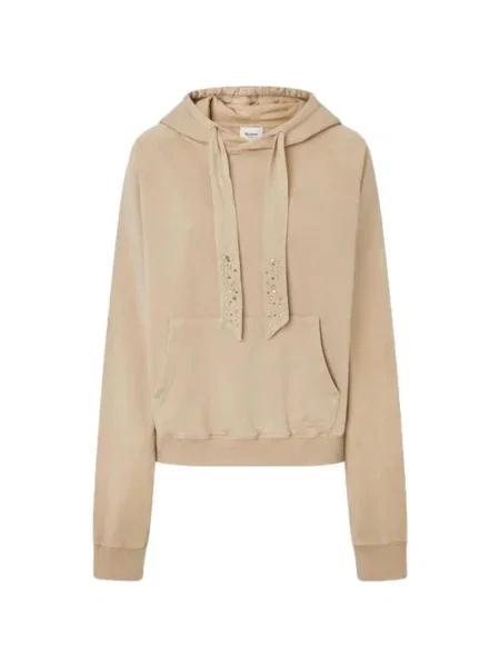 Geacă de blugi Pepe Jeans bej