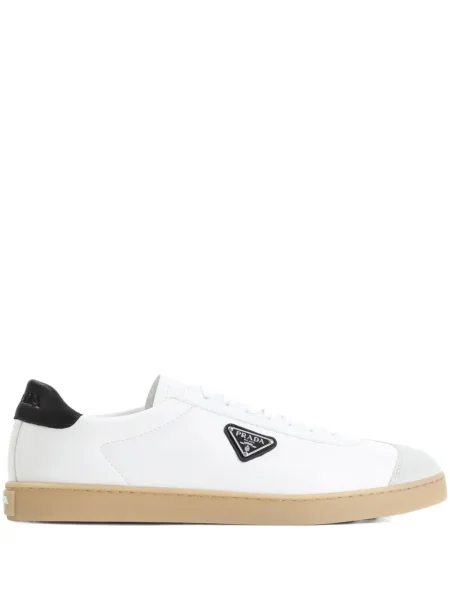 Sneakerși Prada alb