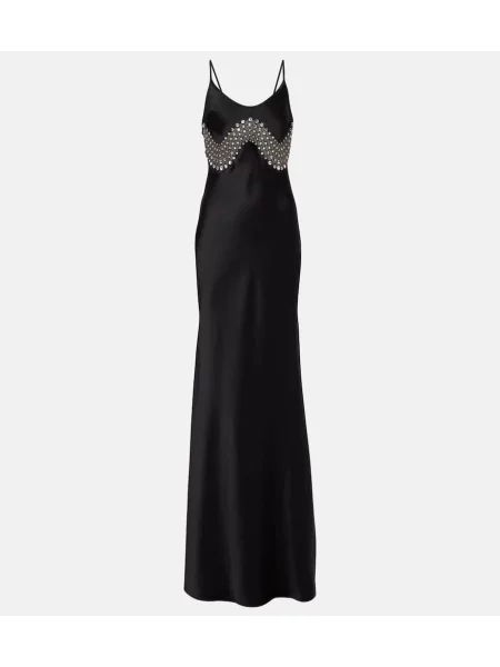 Rochie David Koma din satin negru