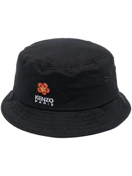 Pălărie Kenzo cu broderie negru