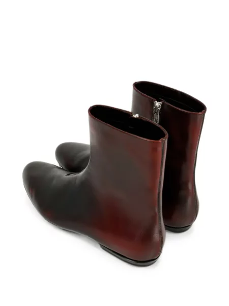 Botine Dries Van Noten din piele maro