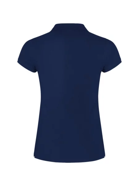 Koszulka Polo W niebieska