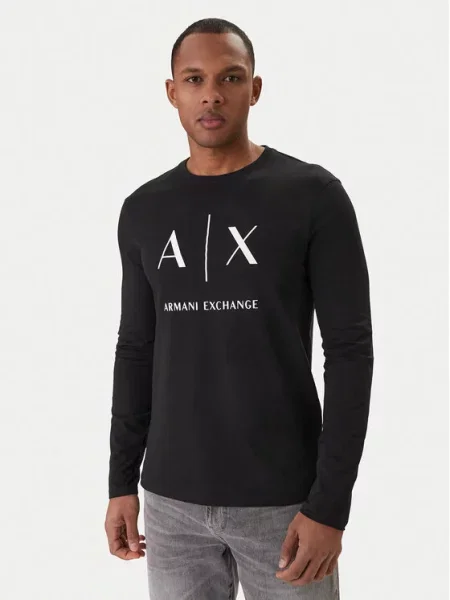 Armani Exchange Majica črna