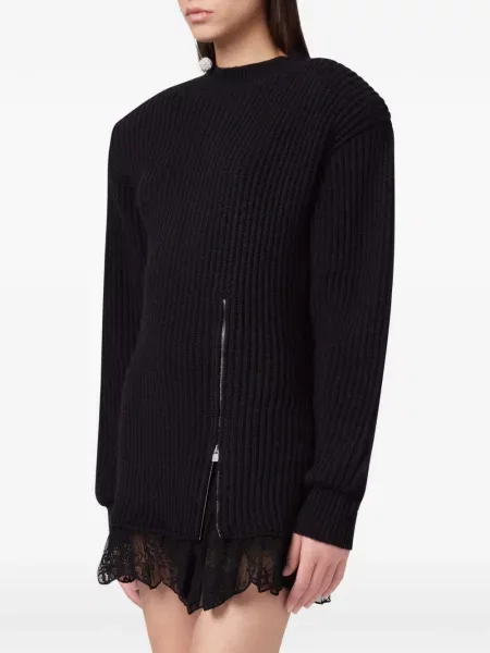 Rochie mini Giuseppe Di Morabito tricotate negru