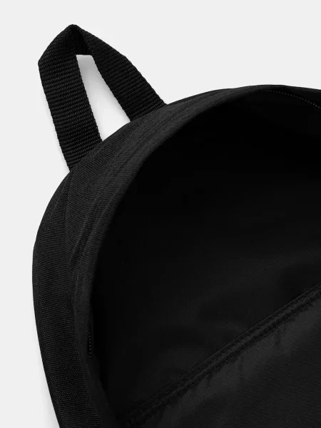 Однотонный большой рюкзак Lacoste черный