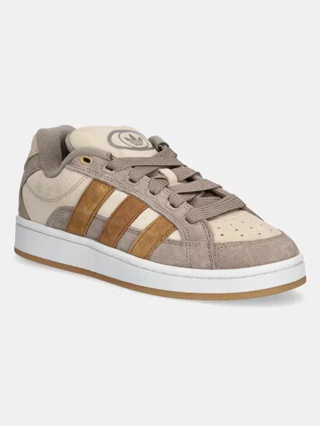 Adidas Originals sneakers din piele intoarsă Campus Beta bărbați bej