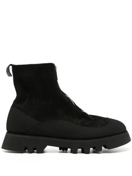 Botine Guidi din piele negru
