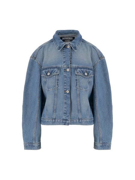 Kurtka Jacquemus niebieska