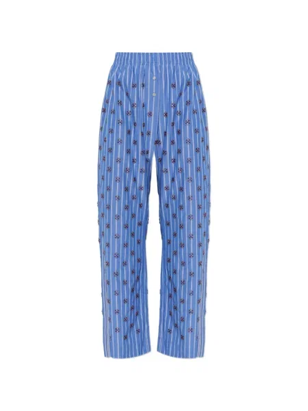 Pantaloni Munthe albastru