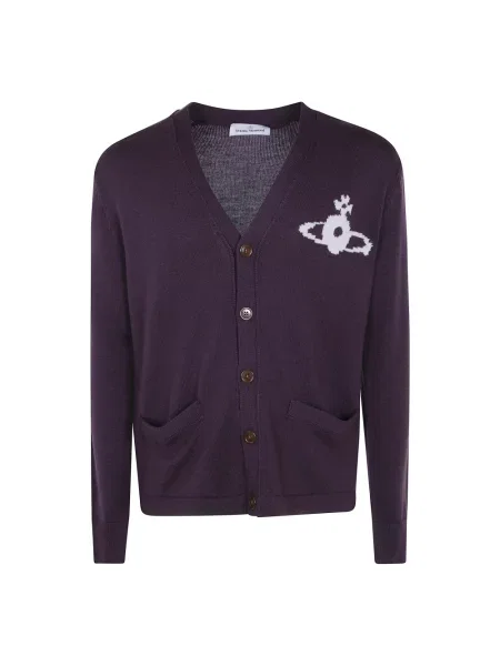 Kardigan Vivienne Westwood fioletowy