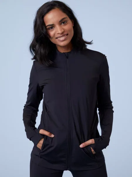 Active People Action Shot kamizelka z długimi rękawami Black