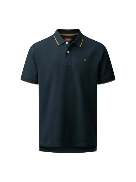 MCS Tričko MCRiver safírová / světle hnědá