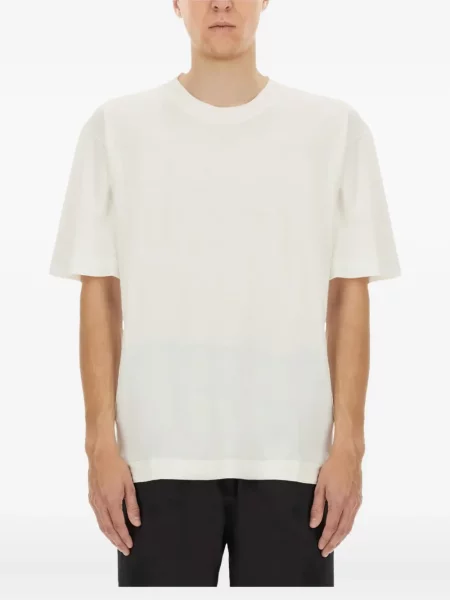 Scurt tricou Margaret Howell alb