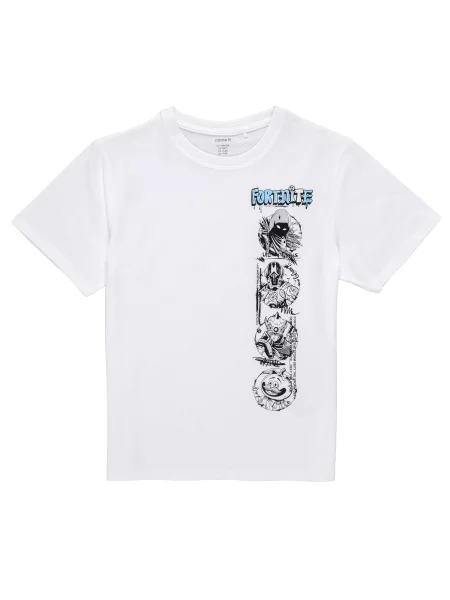 Tricou copii Name It alb