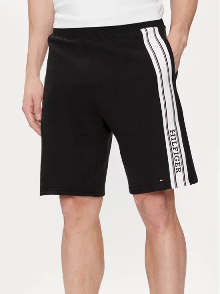 Kratak kratke hlače Tommy Hilfiger crna