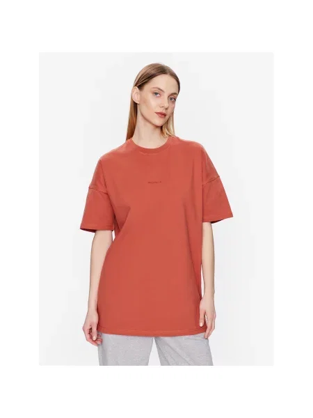 New Balance Majica Athletics Nature Relaxed Fit rjava