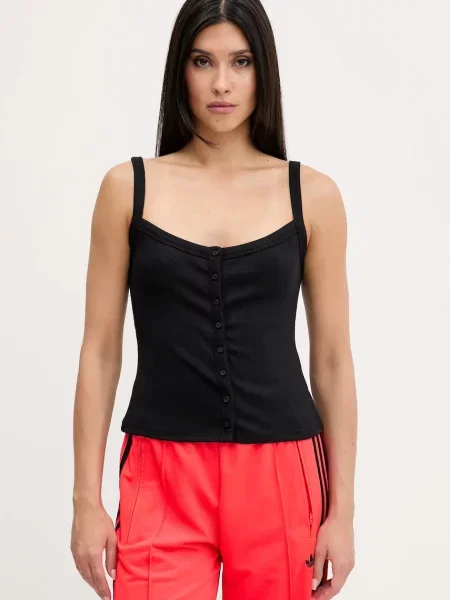 Top Abercrombie & Fitch černý