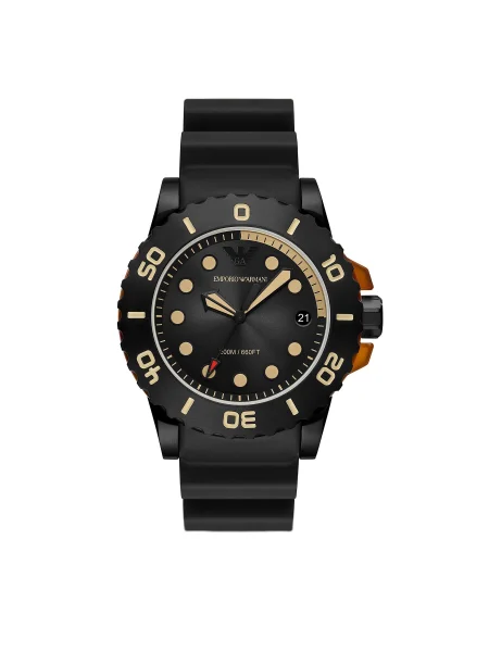 Emporio Armani Karóra Aqua fekete