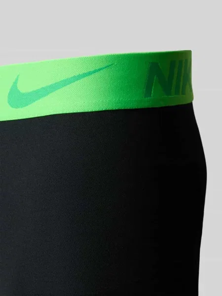 Majtki i obcisłe bokserki z napisem z logo w zestaw 3 szt. Nike czarne
