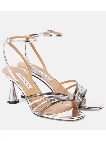 Usnjene sandali Aquazzura