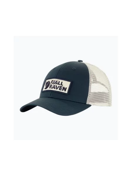 Кепка Fjällräven Långtradarkeps navy темно-синя